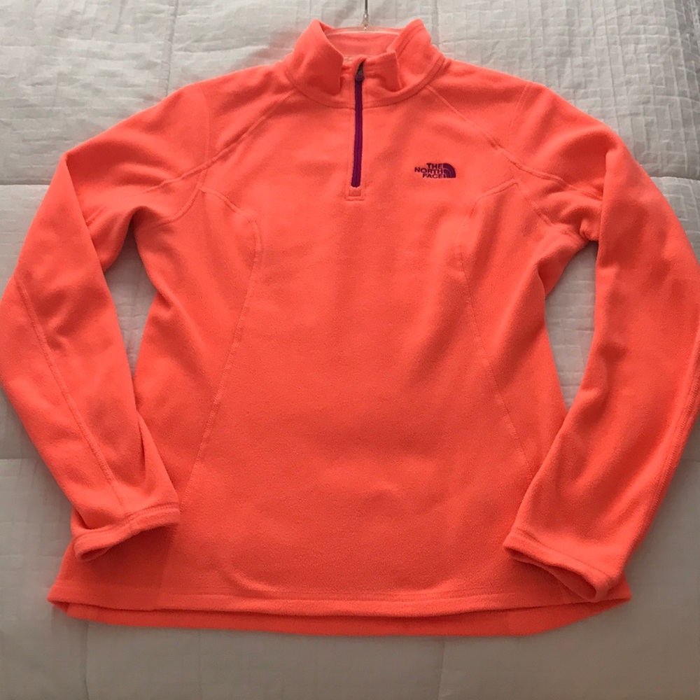 North Face quarter zip fleece pullover